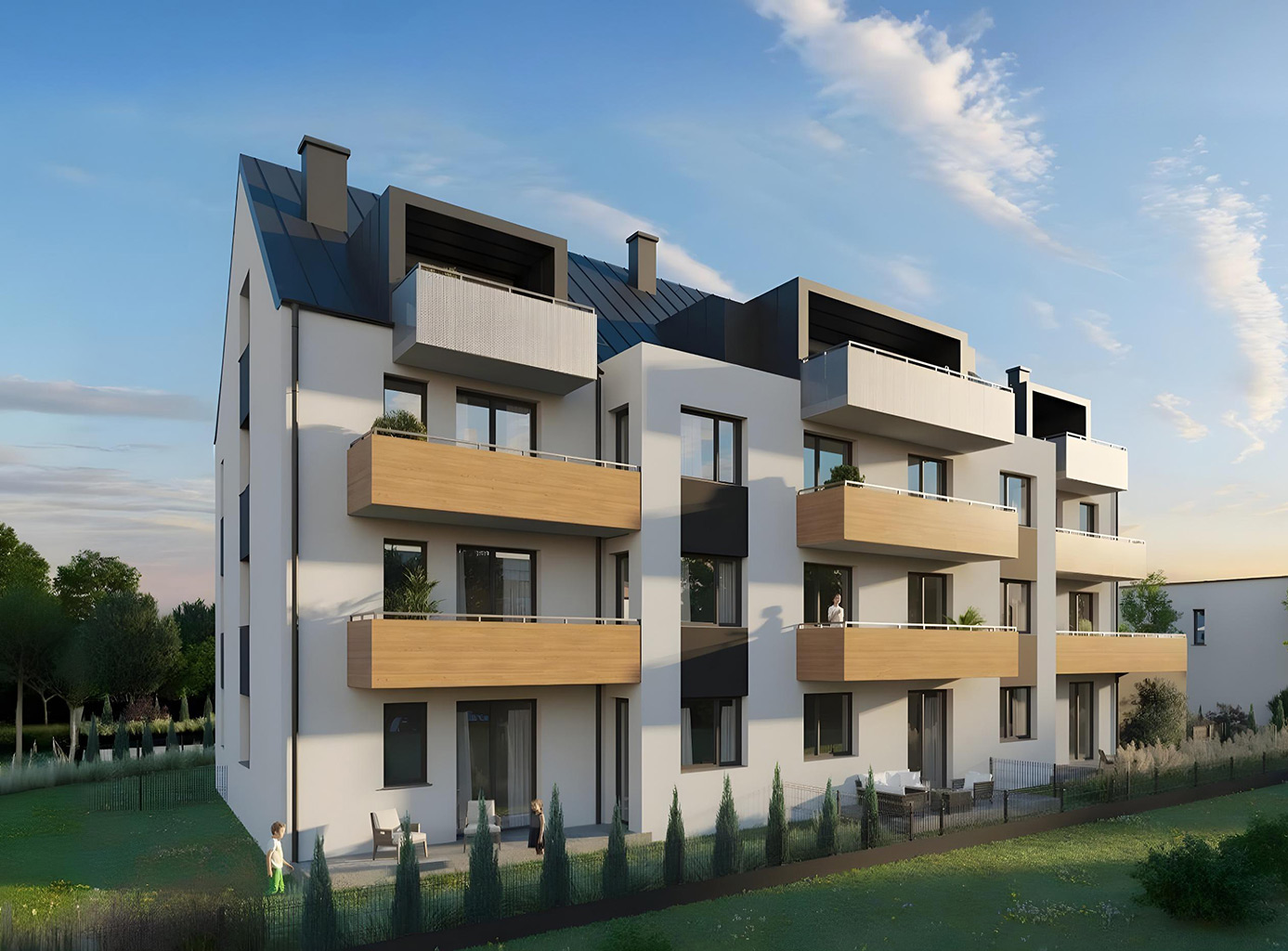 Iwaszkiewicza 40 elewacja zachodznia